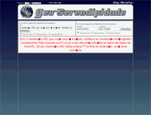 Tablet Screenshot of geo.serendipidade.com